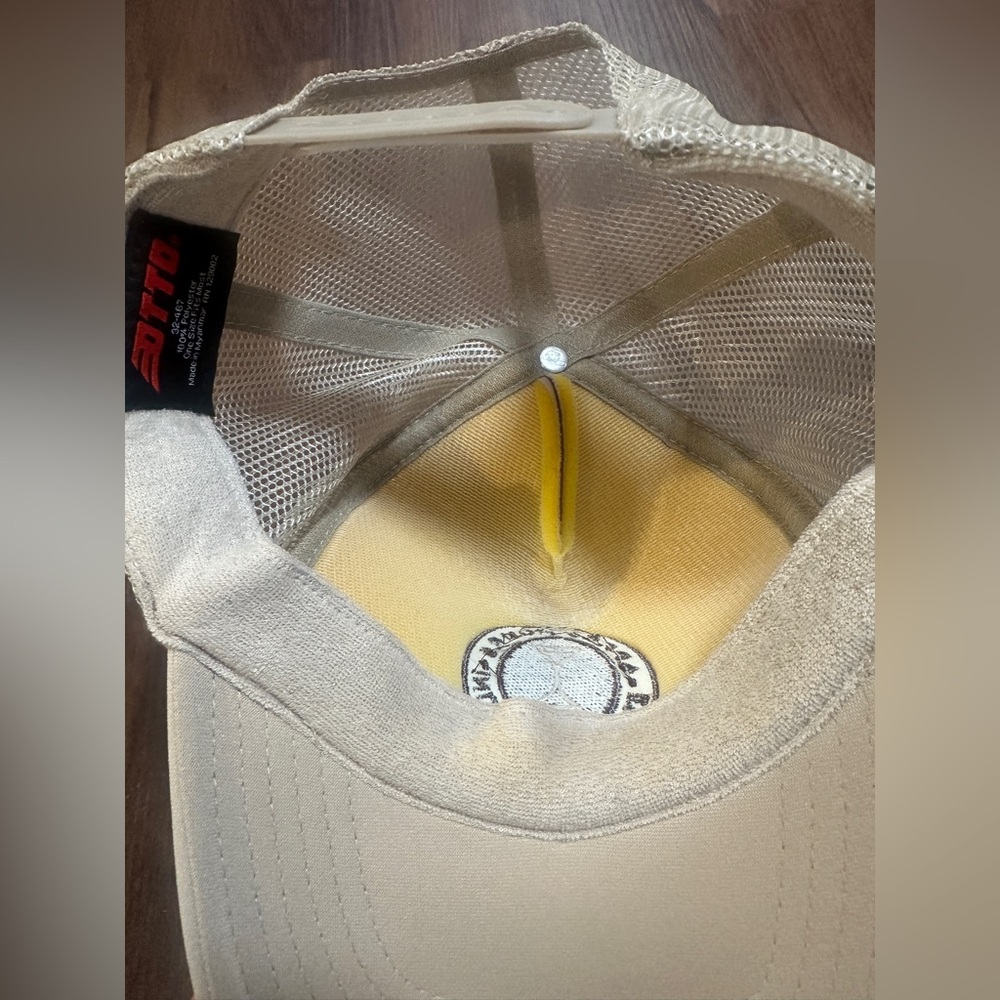 OTTO Cream Cap with Brown Logo - Aprés Hours Espresso Martini Hat - Picture 4 of 5